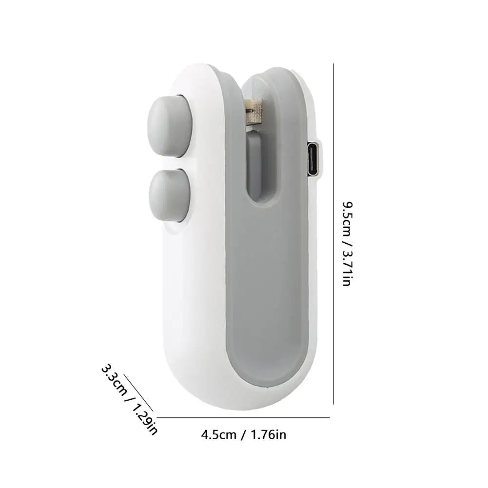 Magnetic Kitchen Bag Sealer - Smart Storage Edition.