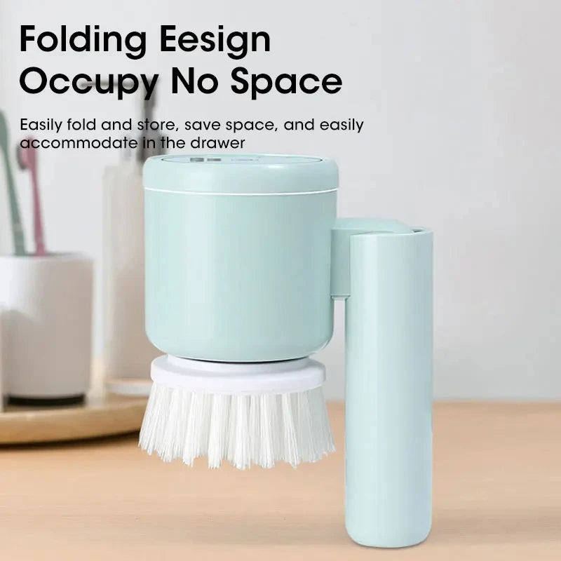 Magic Brush™ LCD Pro – Smart Electric Cleaning Brush with Battery Display