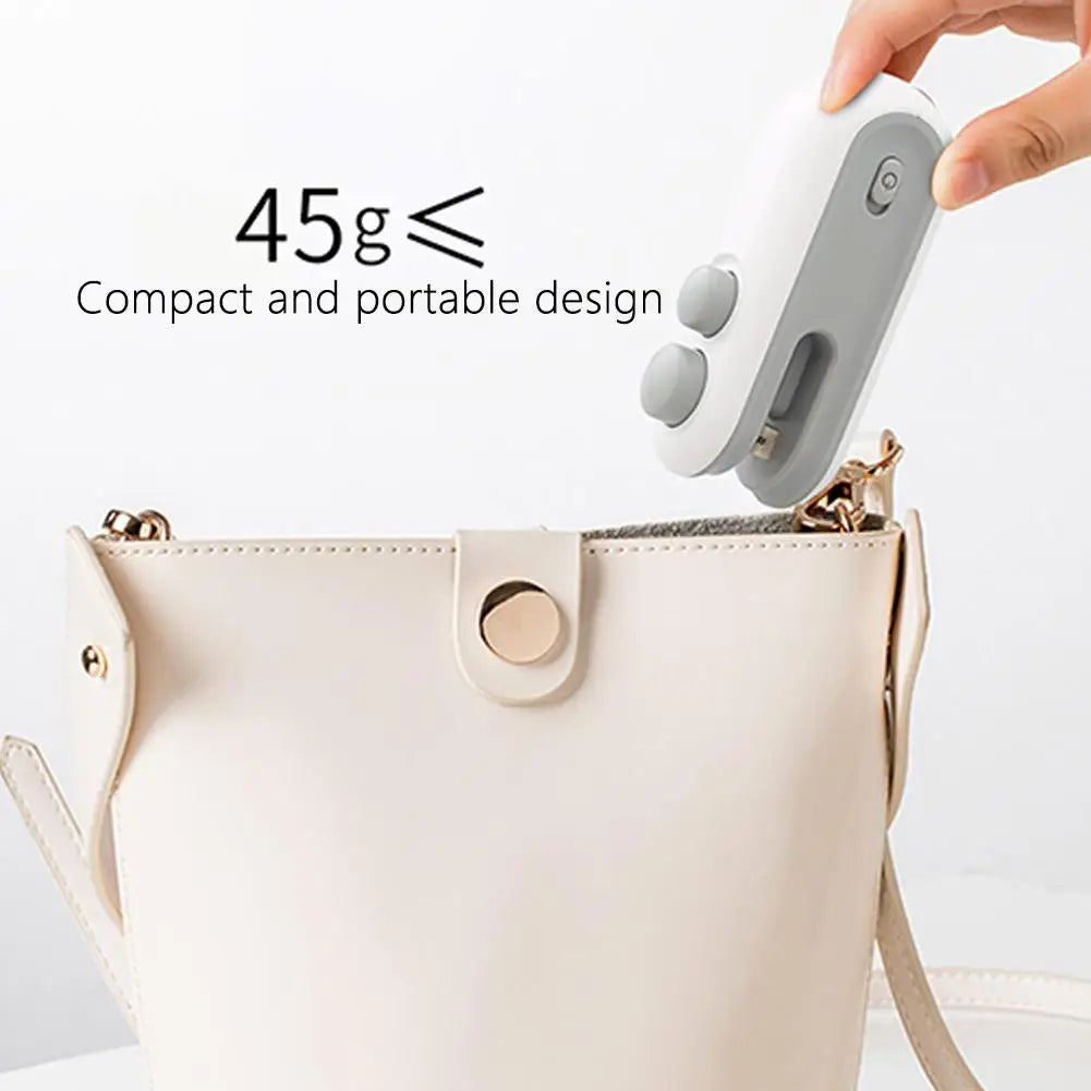 Magnetic Kitchen Bag Sealer - Smart Storage Edition.